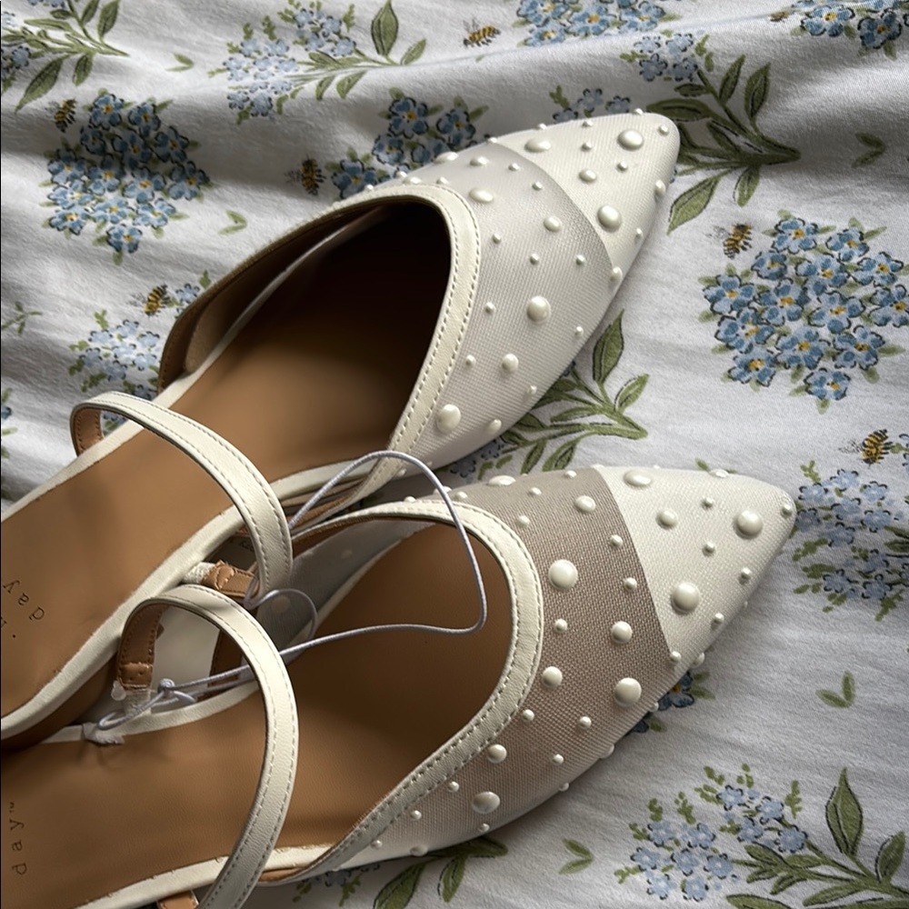 A New Day White Mules Comfortable Versatile Design